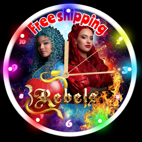 Rebels RGB led clock - Picture 3 of 3